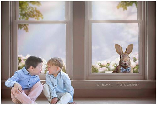 Bunny in the Window
<p>Easter & Spring digital backdrop</p>