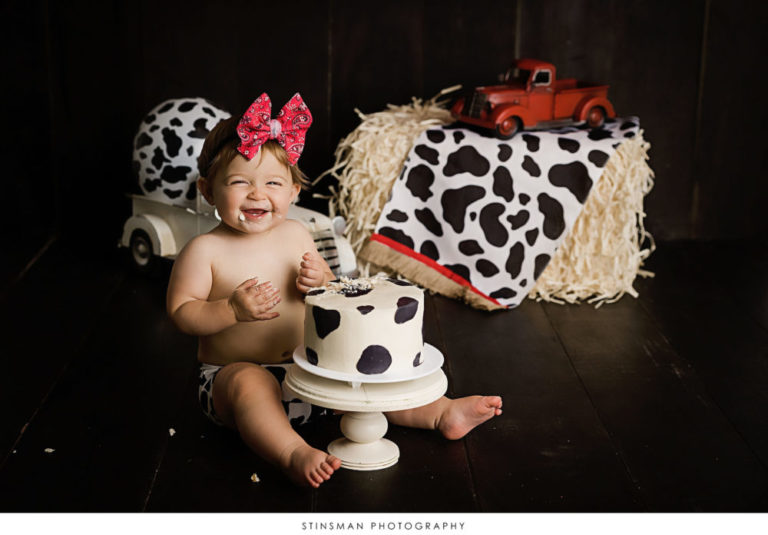 Cowgirl First Birthday Milestone