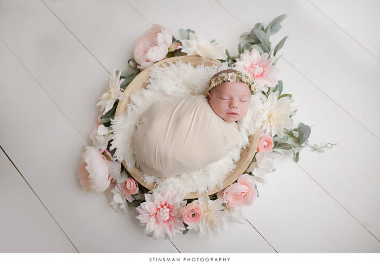 Floral Newborn Photoshoot