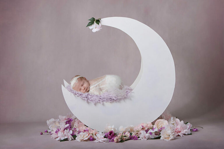 Floral Maternity and Newborn Session